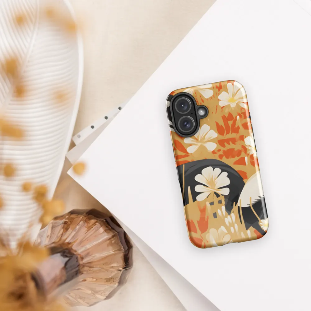 Whimsical Badgers in Bloom