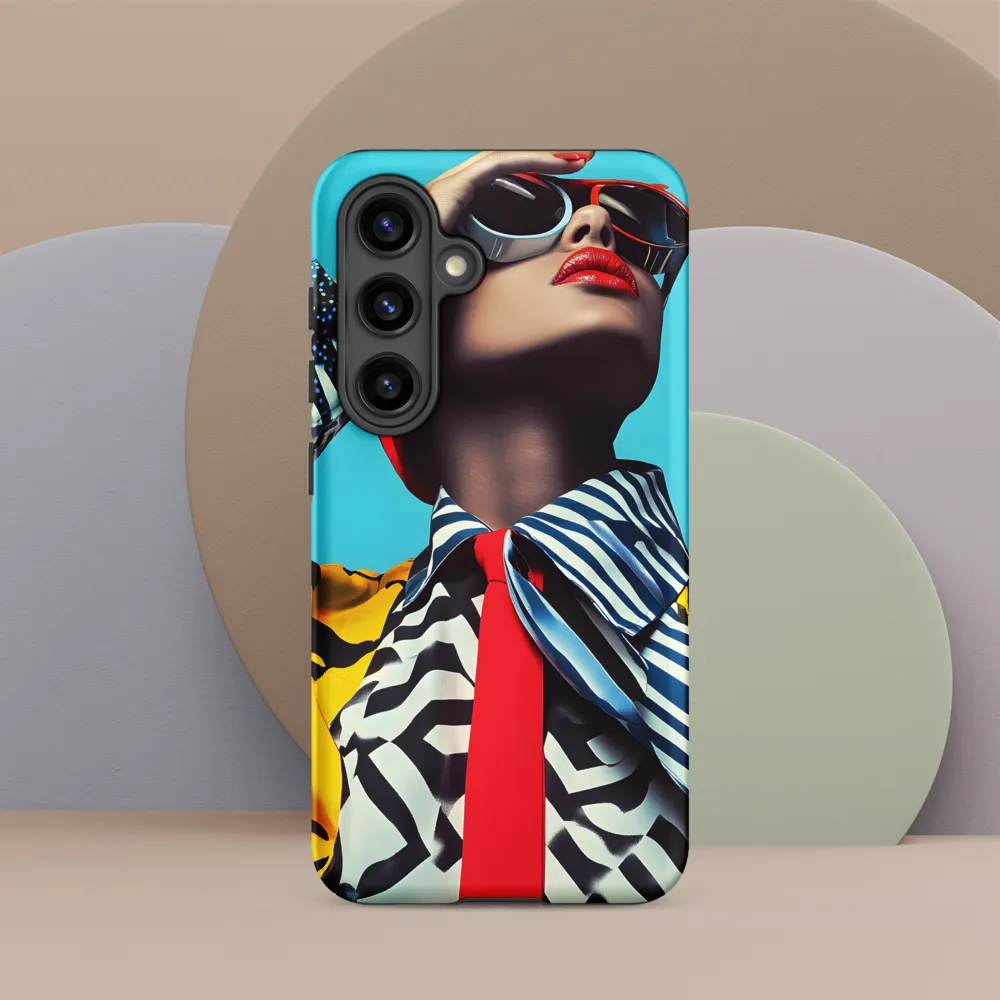 Chic Confidence in Bold Patterns
