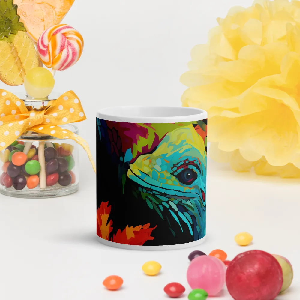 Vibrant Reptilian Harmony | Mugs | Multiple Sizes & Colors