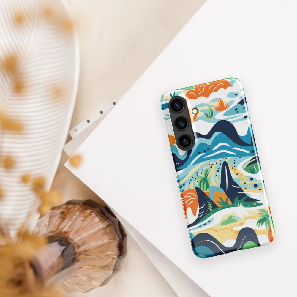 Abstract Tropical Landscape