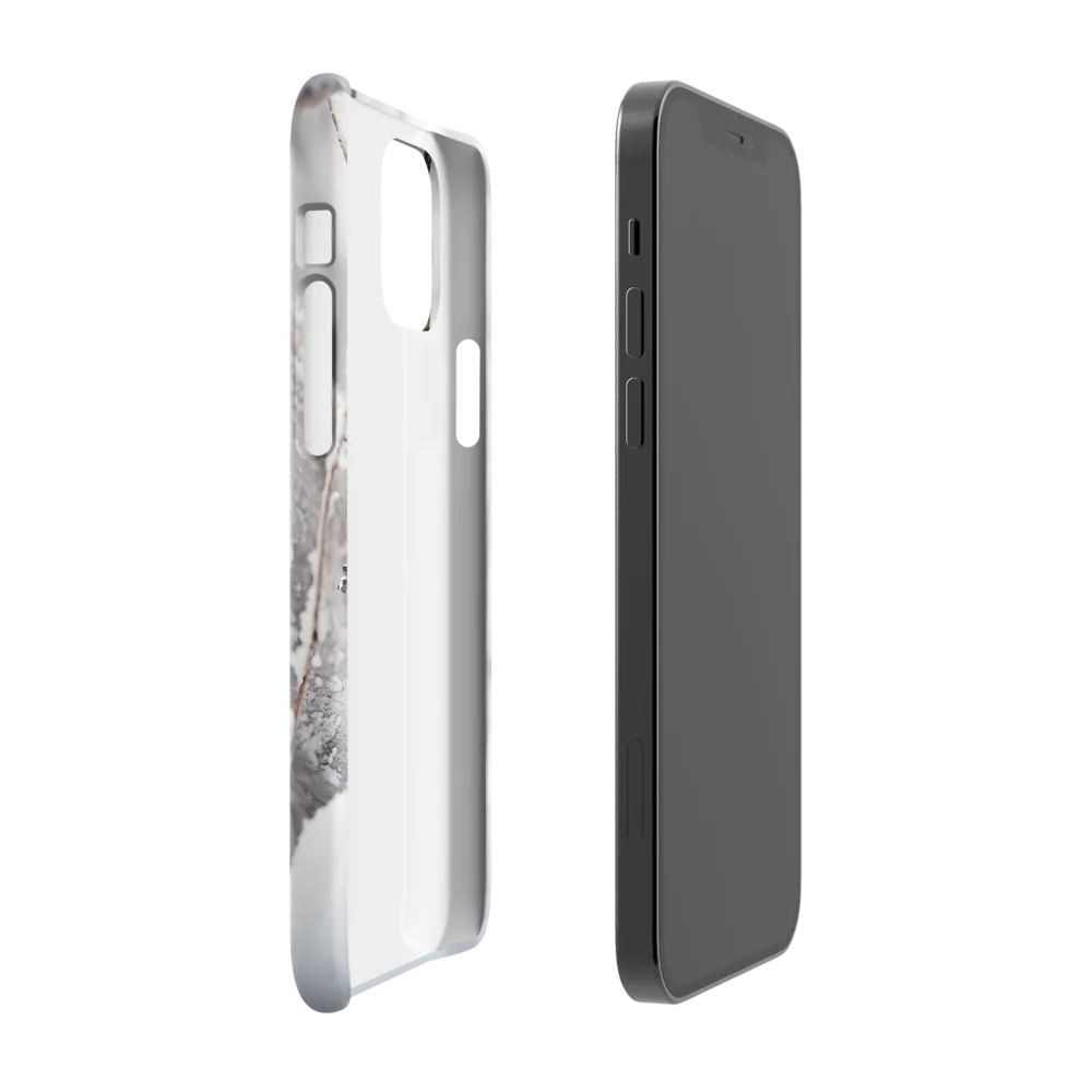Whispers of Winter: The Lynx in Snow | Phone Case |  12 | Snap Case | Glossy