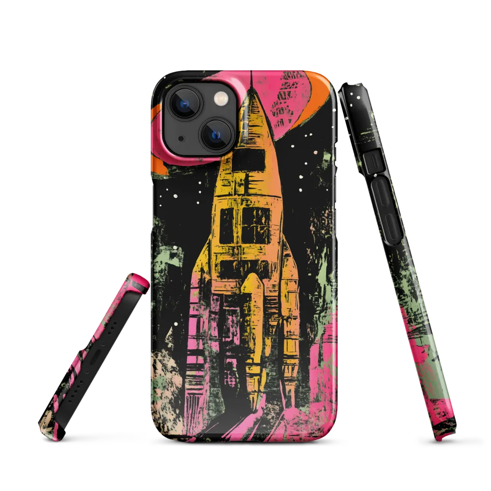 Cosmic Voyage: A Surreal Rocket Adventure