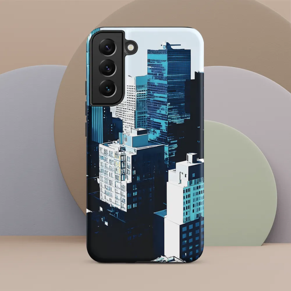 Urban Serenity: A Minimalist Cityscape