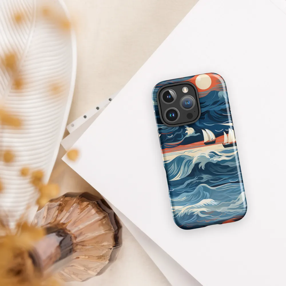 Ocean Whispers: A Voyage at Dusk