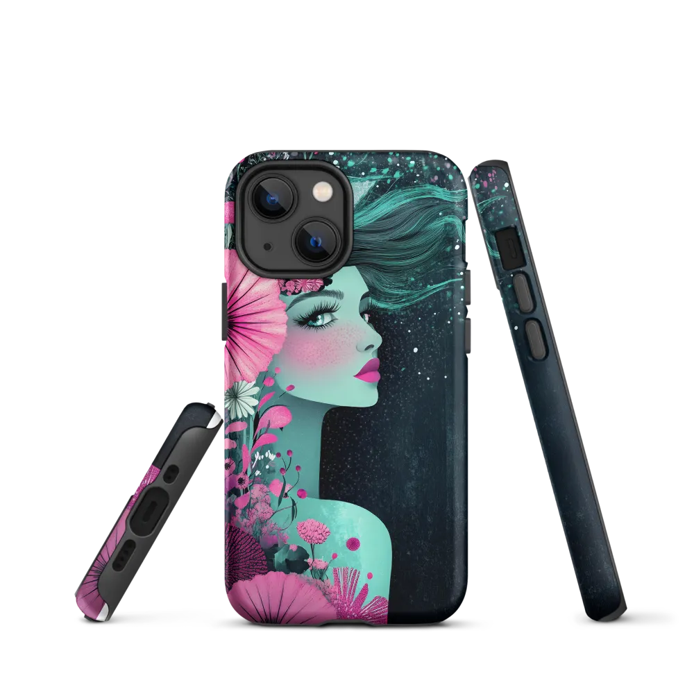 Floral Harmony: Portrait of Serenity