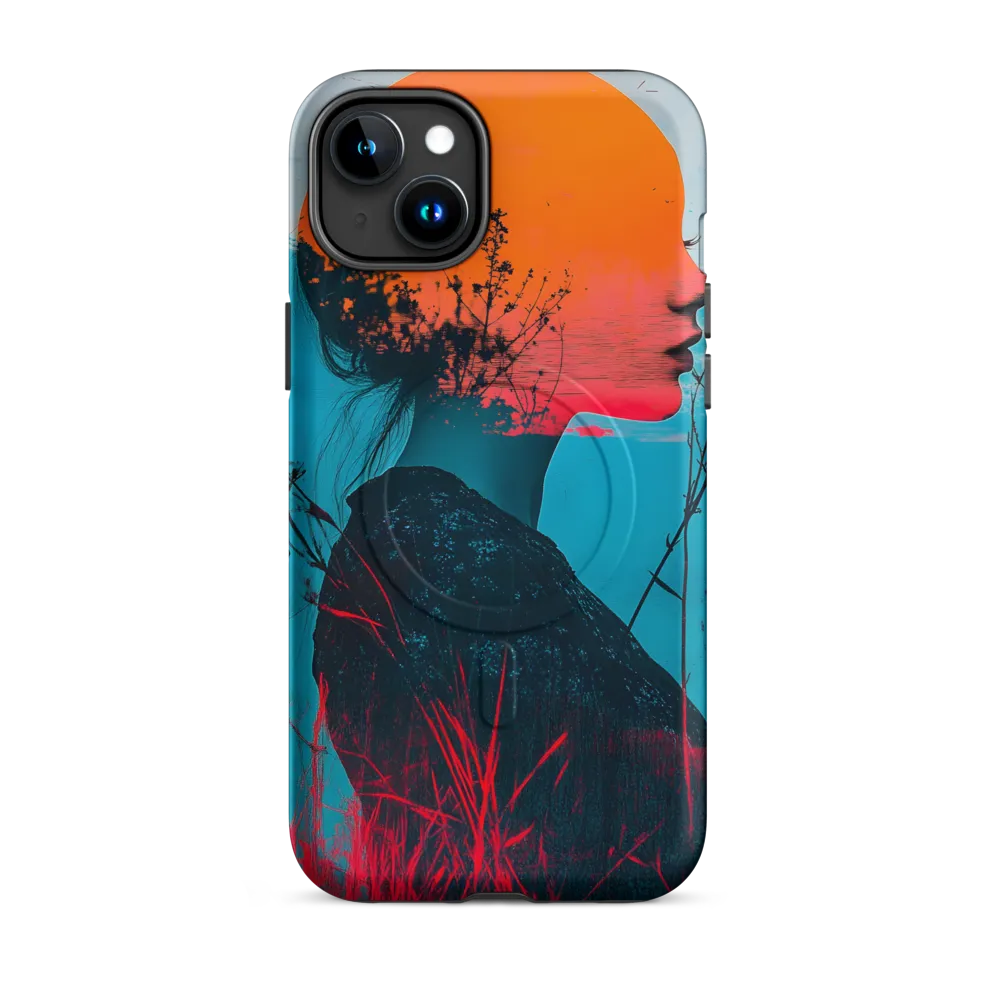 Ethereal Silhouette: A Dance of Nature and Self
