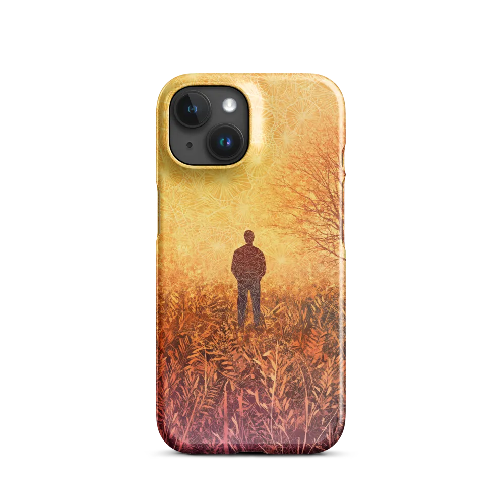 Contemplation in a Surreal Landscape
