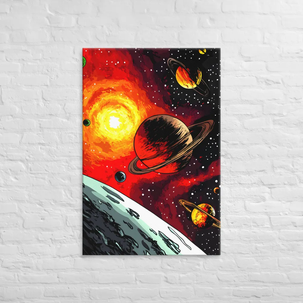 Cosmic Dance | Canvas | 32″×48″