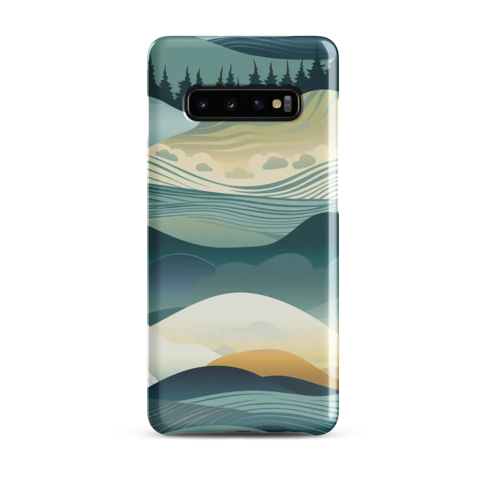 Harmonic Landscapes | Phone Case |  S10 Plus | Snap Case | Glossy