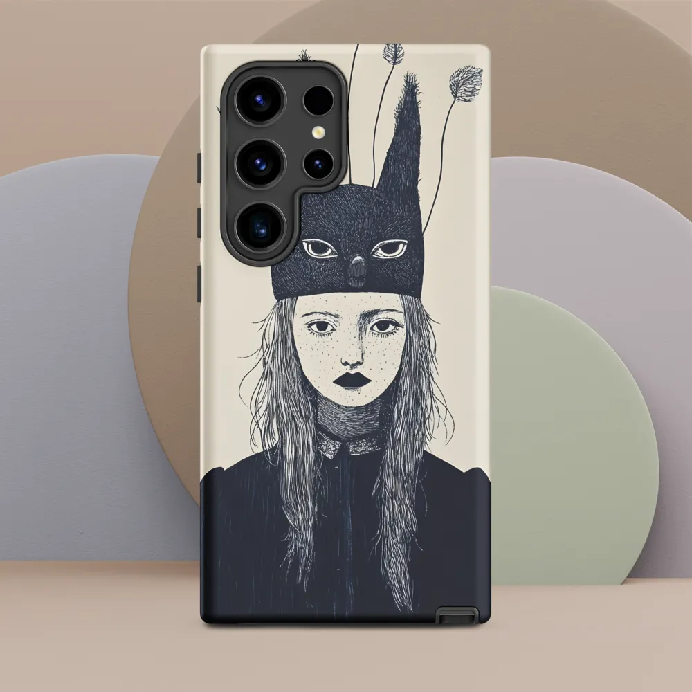The Enigmatic Mask | Phone Case |  S24 Ultra | Tough Case | Matte