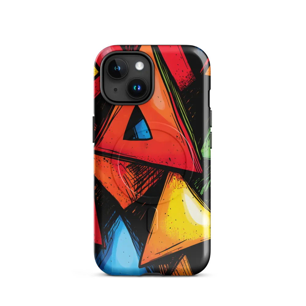 Vibrant Triangles in Abstract Harmony
