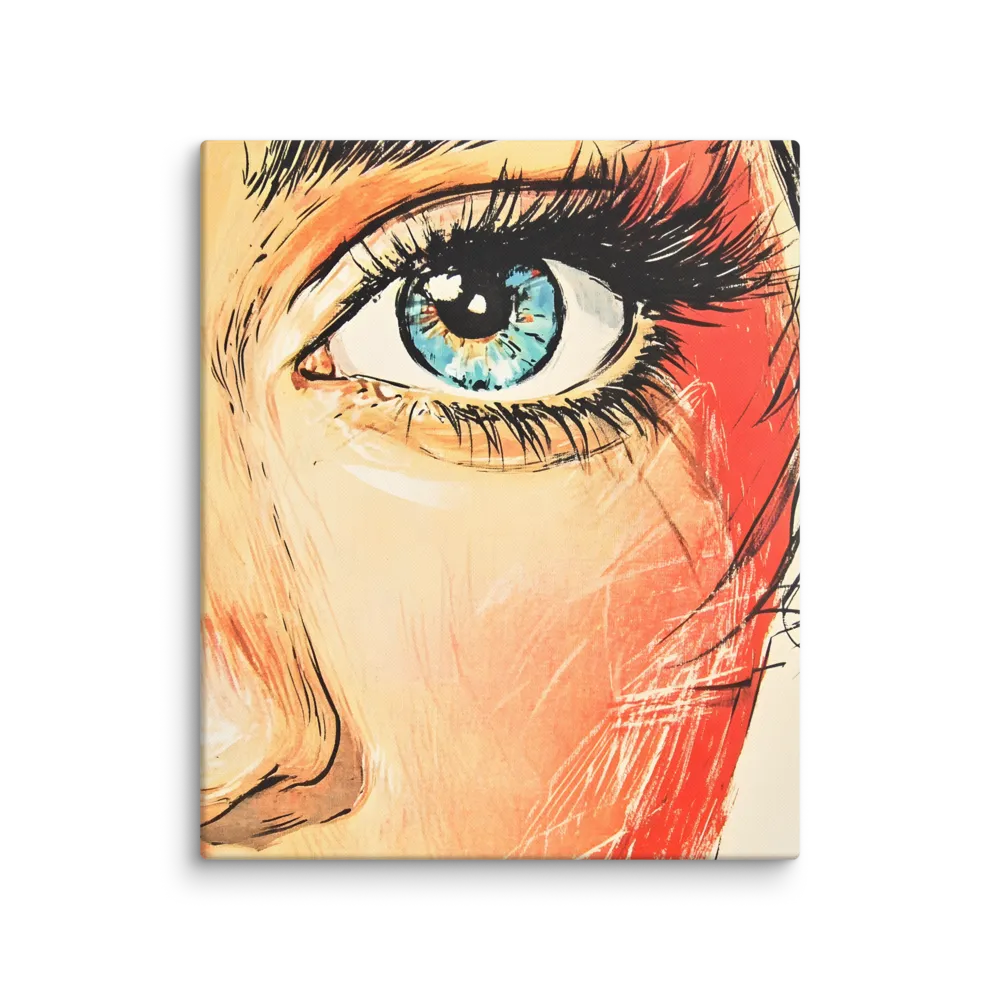 Gaze of Emotion | Canvas | 20″×24″