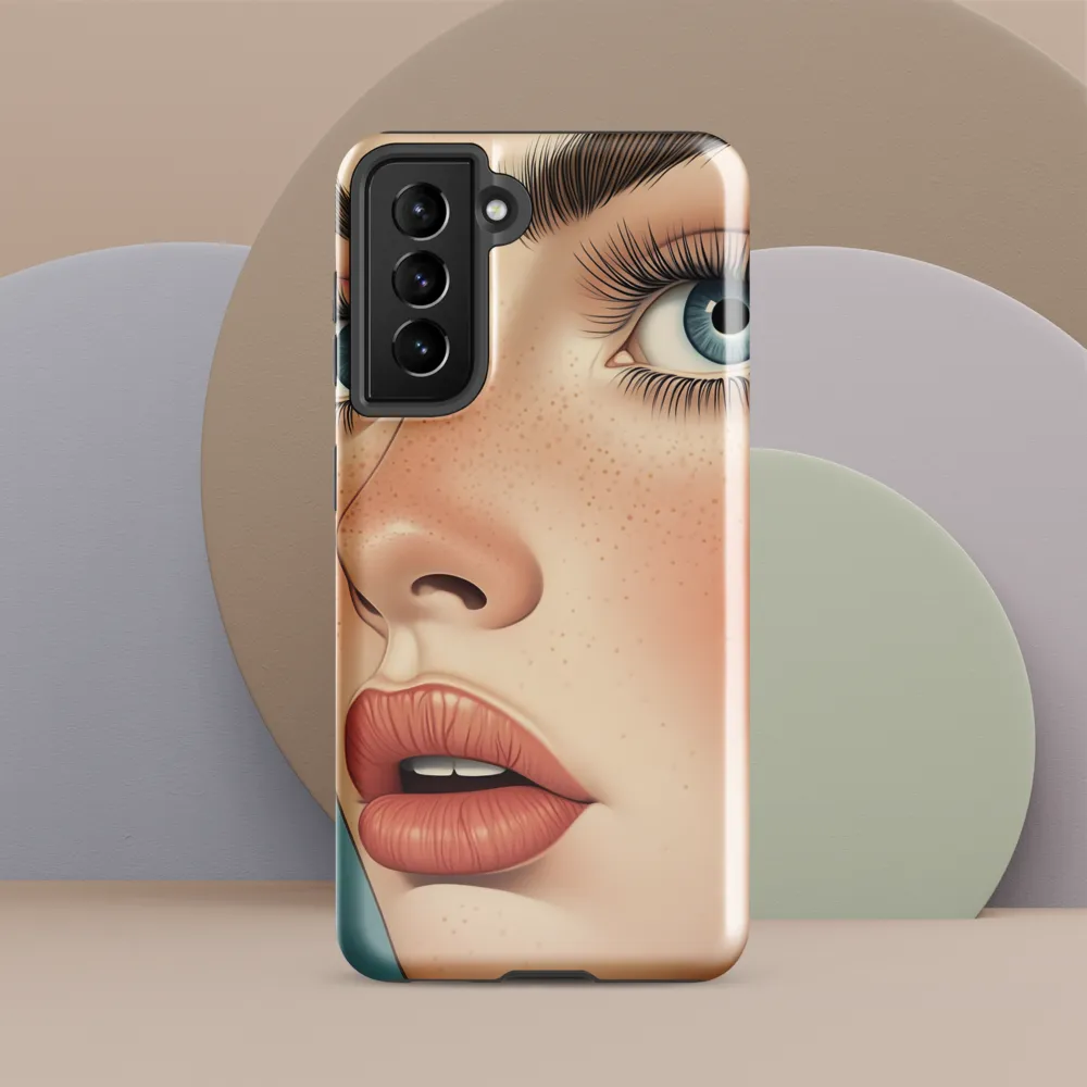 Whispers of Serenity | Phone Case |  S21 | Tough Case | Glossy
