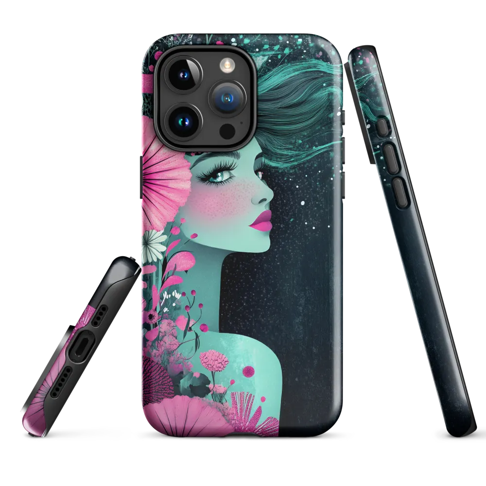 Floral Harmony: Portrait of Serenity