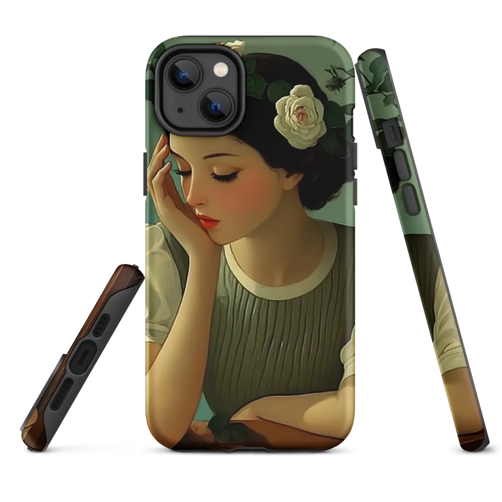 Whispers of Serenity | Phone Case |  14 Plus | Tough Case | Matte