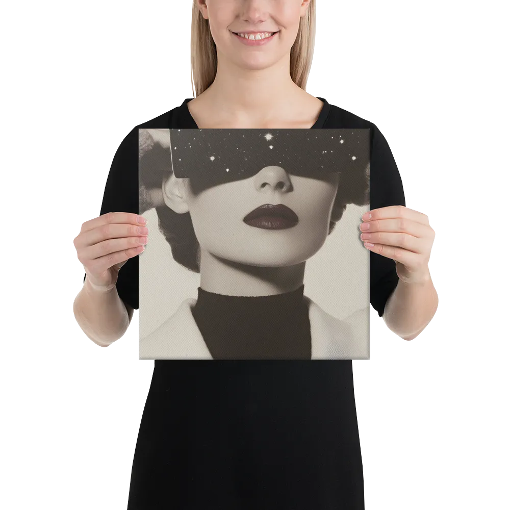 Celestial Elegance | Canvas | 12″×12″