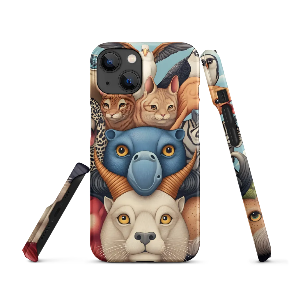 Harmonious Echoes of Wildlife | Phone Case |  14 | Snap Case | Matte