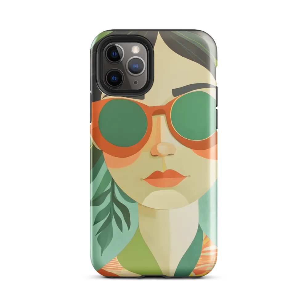 Bold Serenity: A Modern Portrait