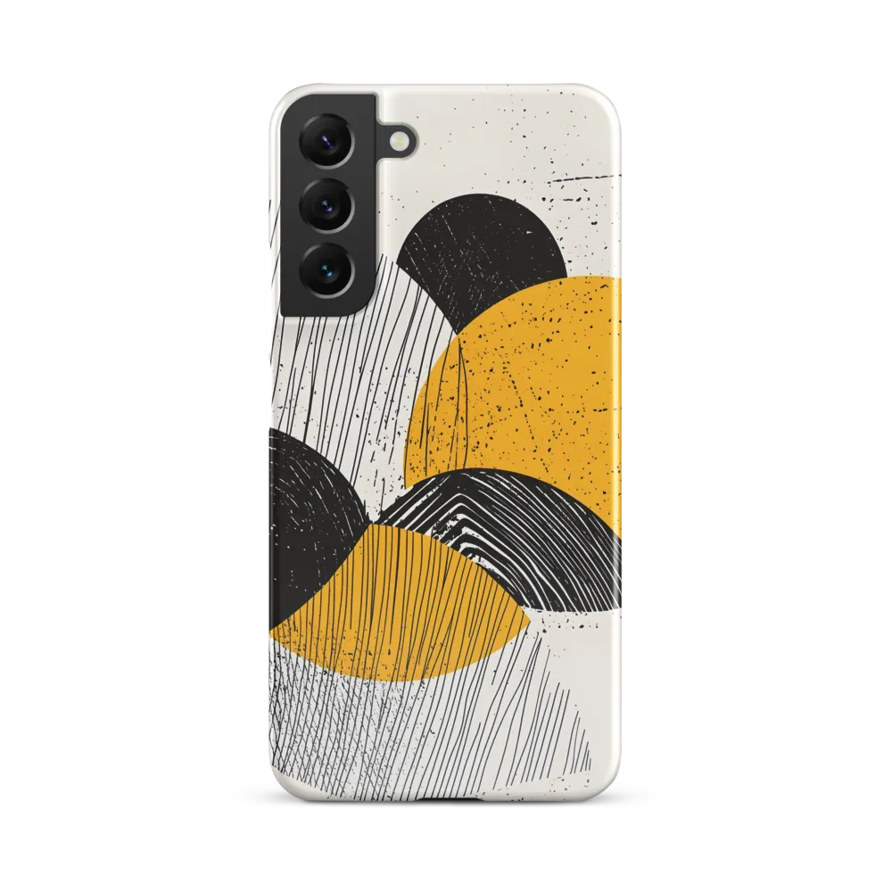 Dynamic Harmony in Black and Yellow
