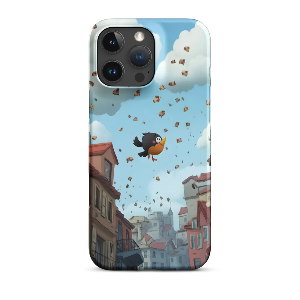 A Whimsical Flight Through Bread and Sky