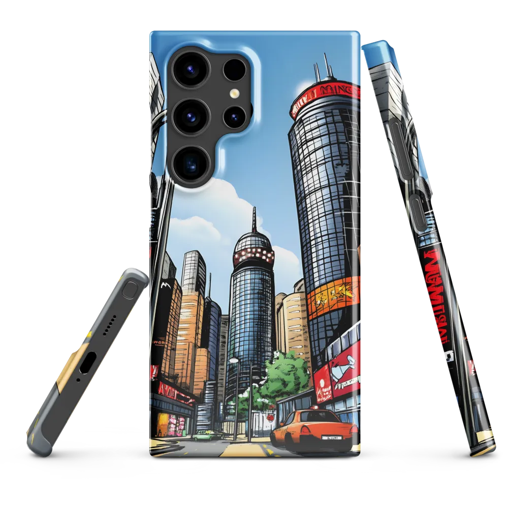 Urban Pulse: A Comic Cityscape