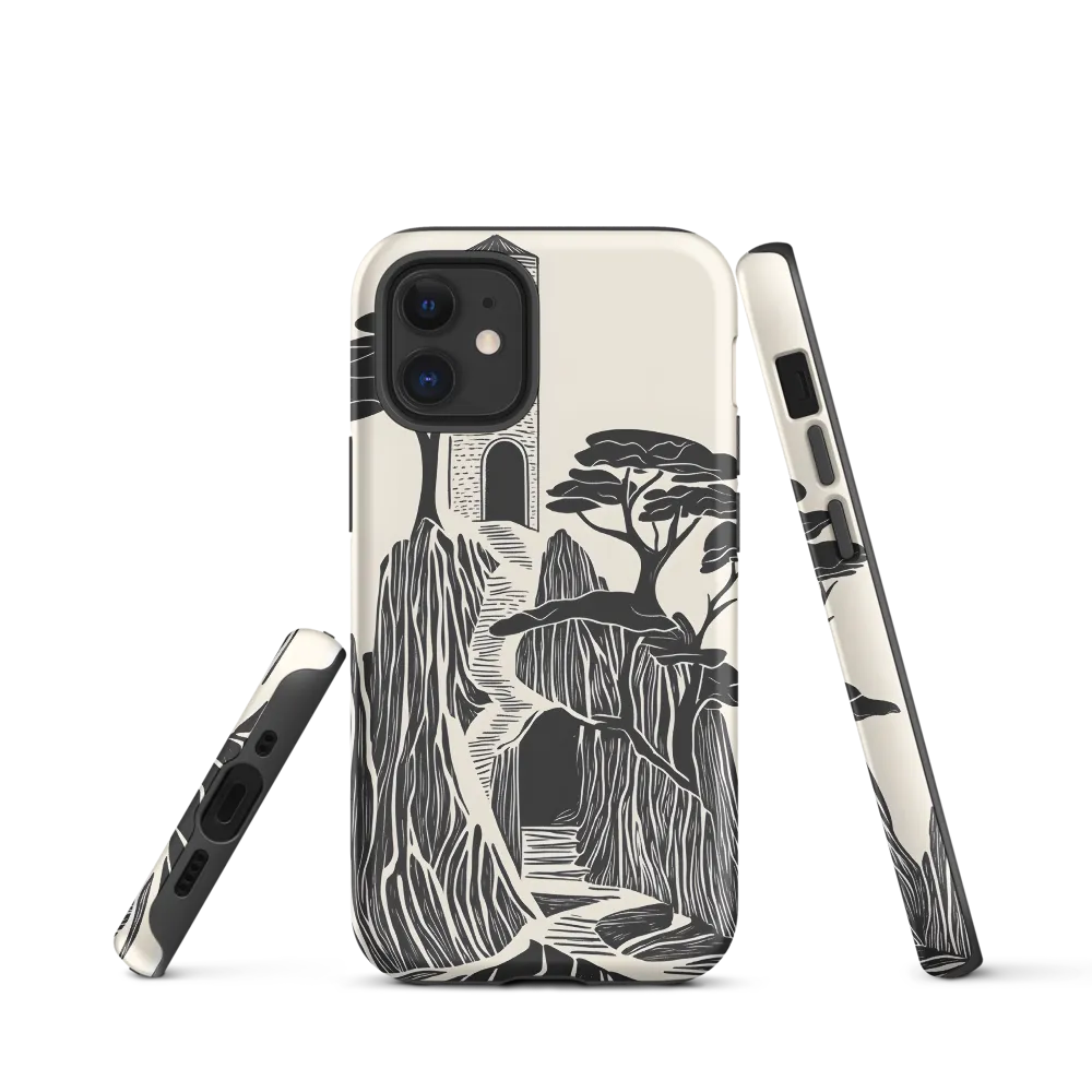 Echoes of a Mystical Tower | Phone Case |  12 mini | Tough Case | Matte