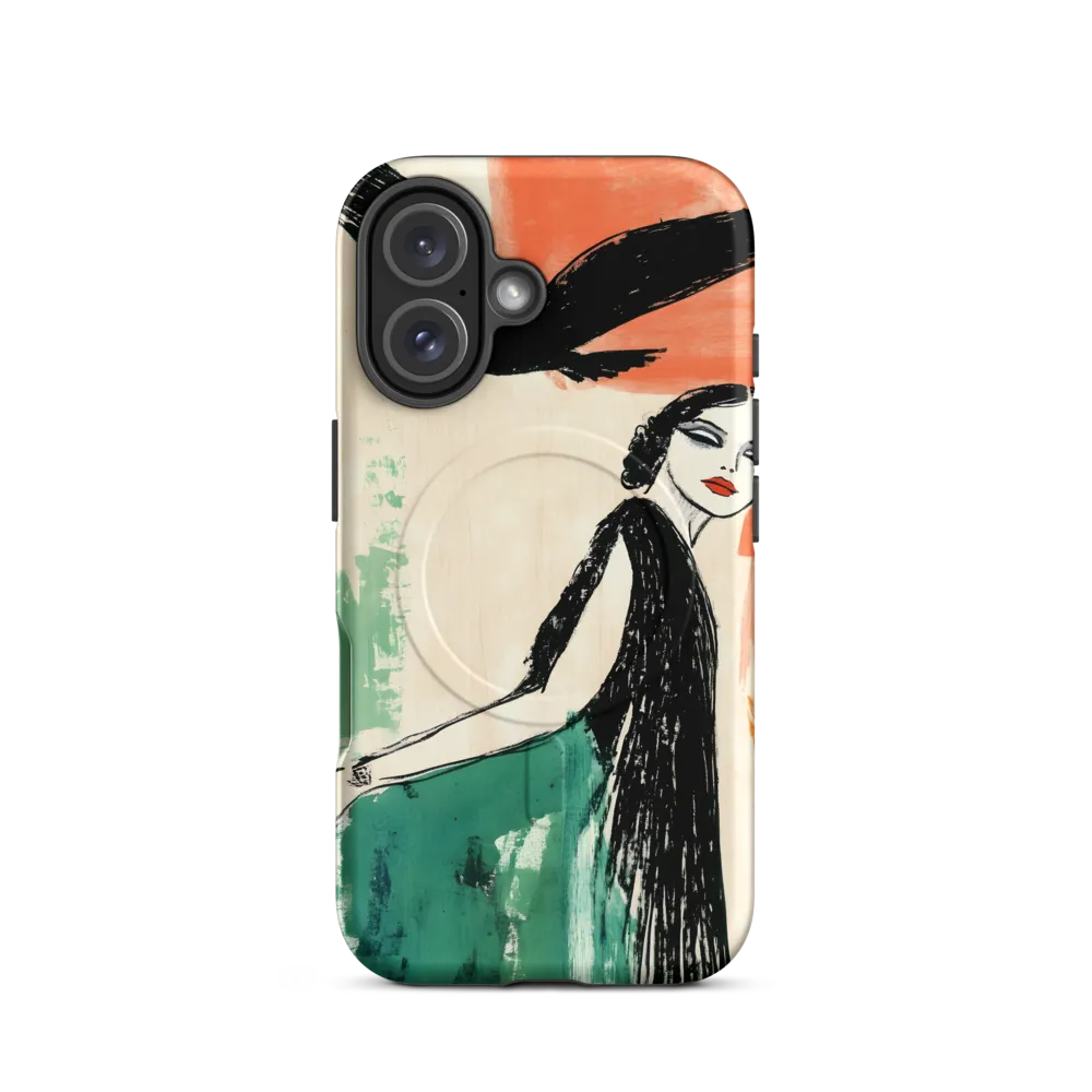 Elegance in Flight | Phone Case |  16 | MagSafe® Tough Case | Matte