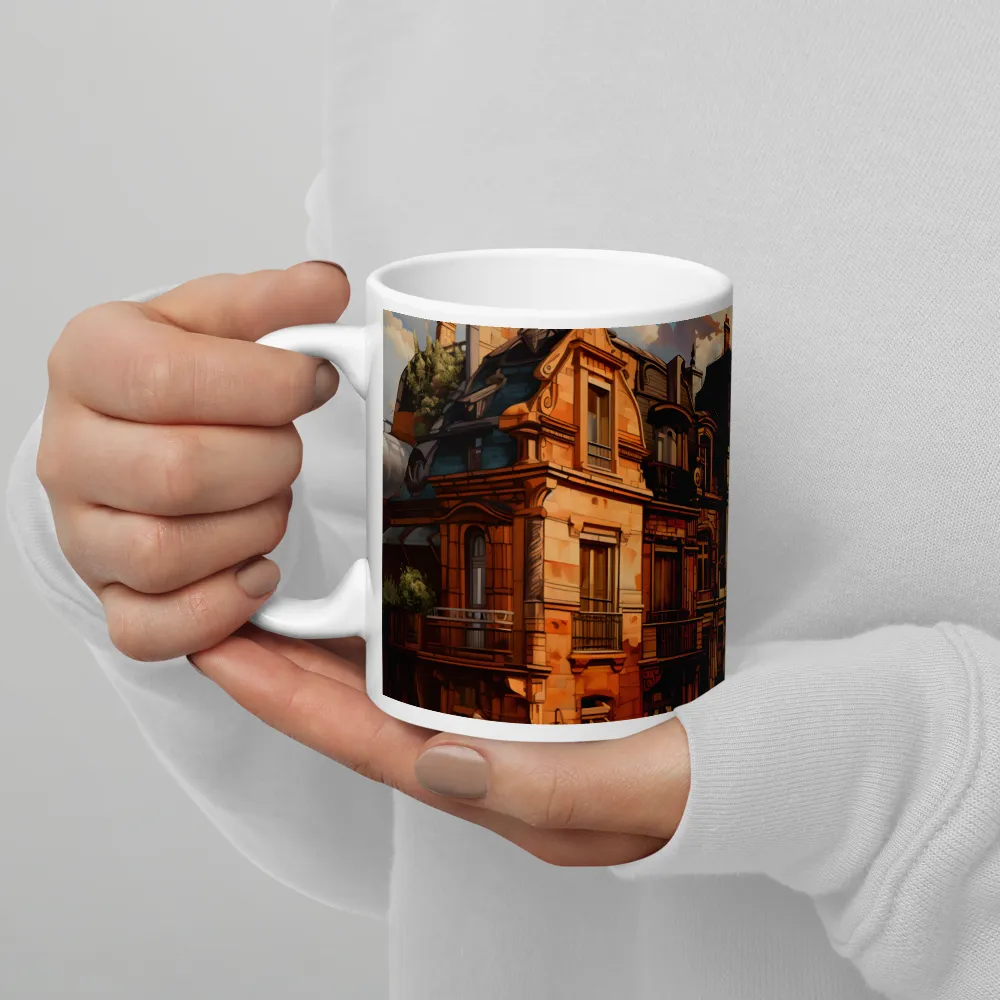 Whispers of a Timeless City | Mug with White inside | 11 oz