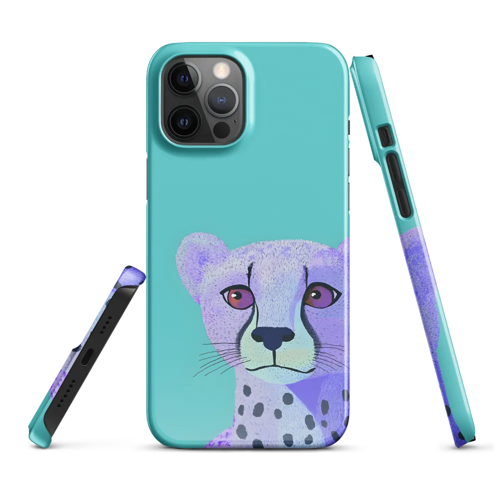 Curious Cheetah | Phone Case |  12 Pro Max | Snap Case | Glossy