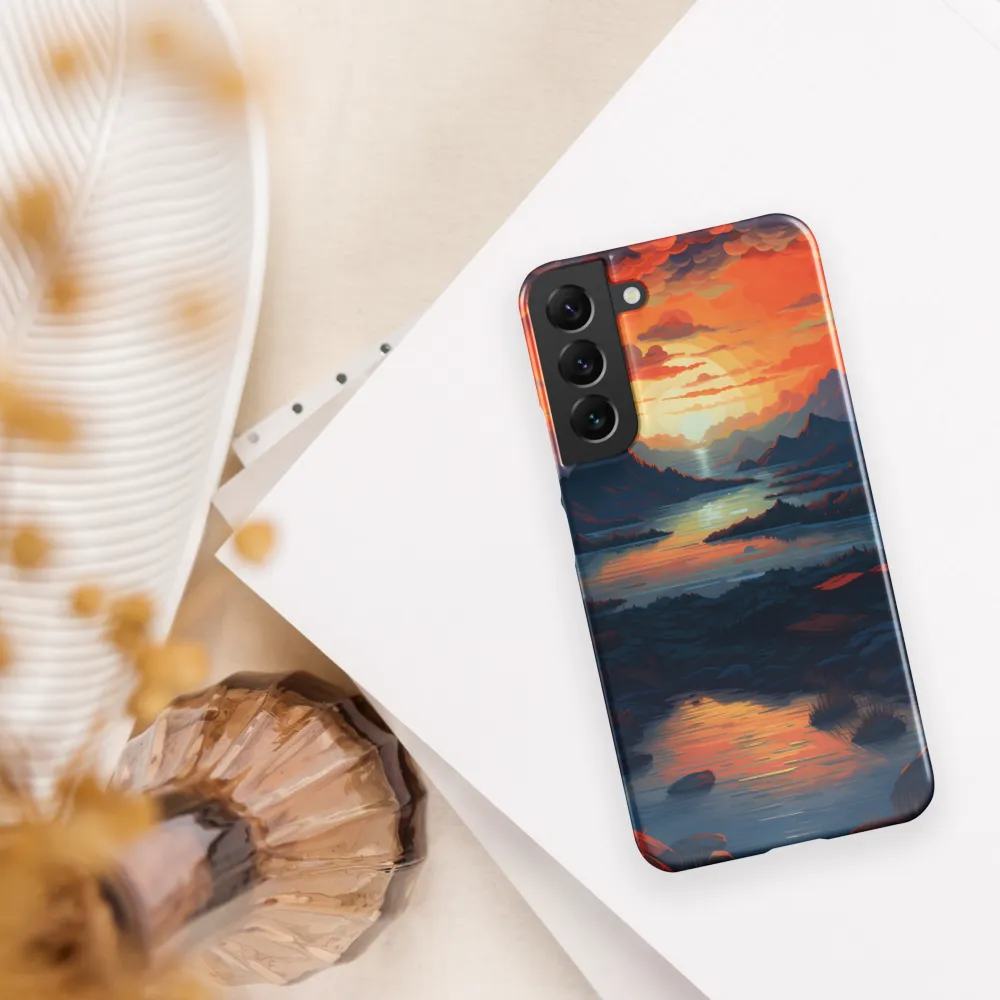 Ethereal Evening: A Digital Dusk