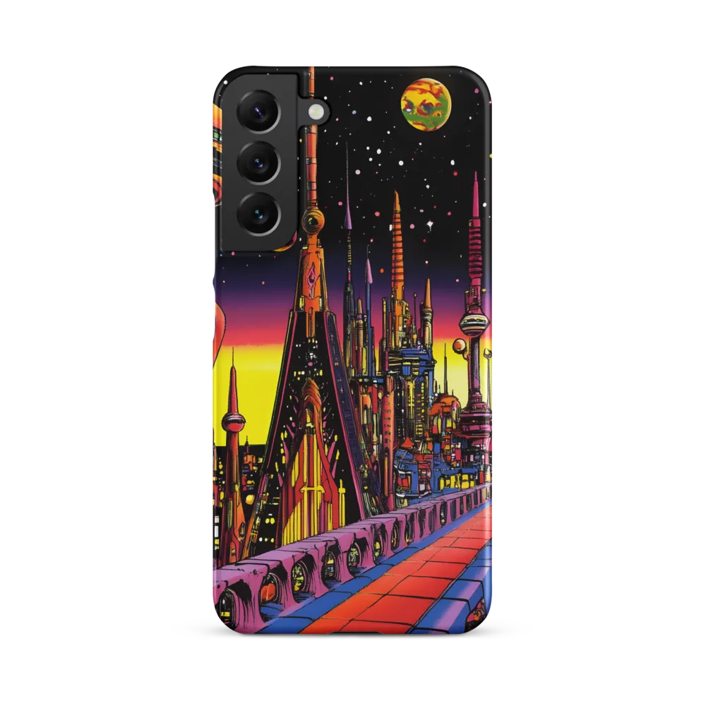 Futuristic Cosmos: A Journey Through Neon Cities