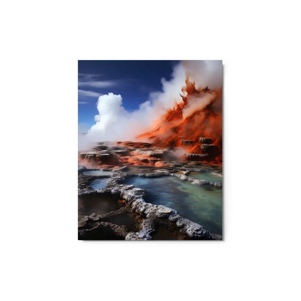 Nature's Fury: The Volcano's Expression