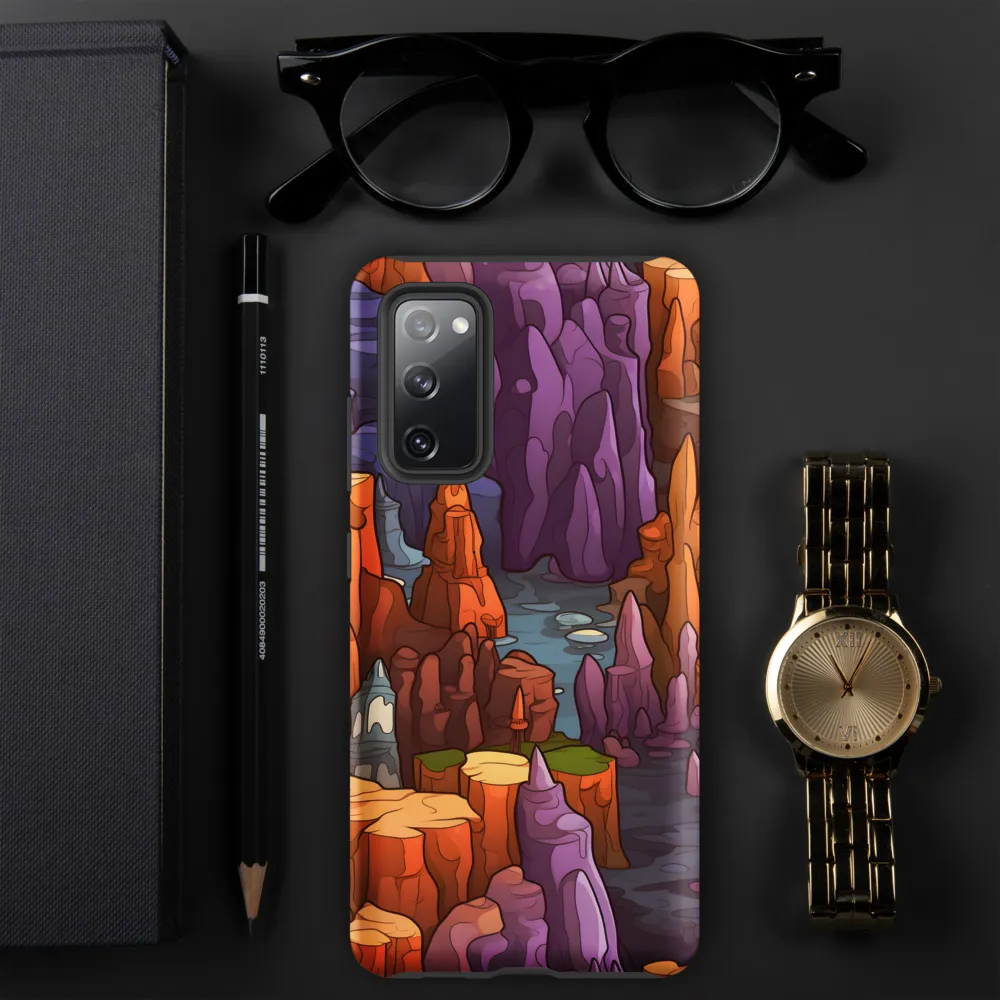 Vibrant Rockscape: A Digital Odyssey