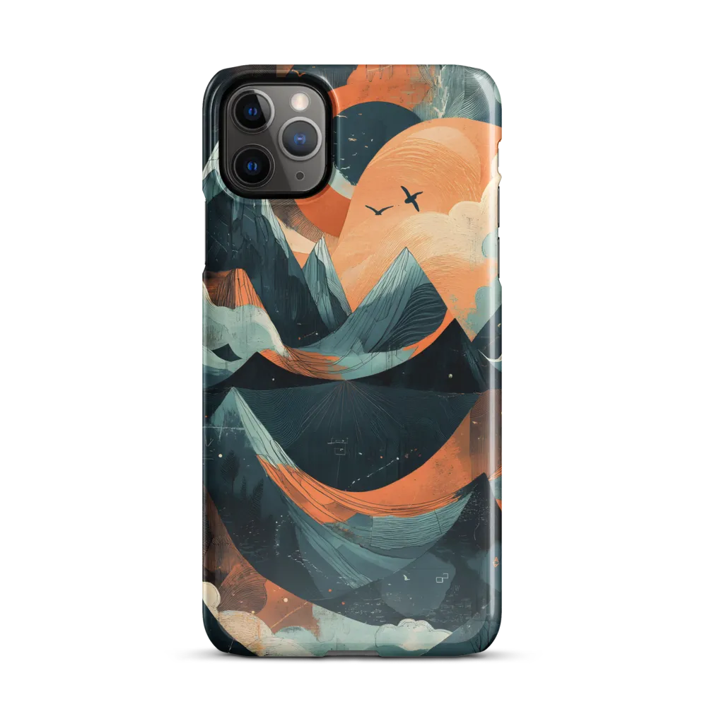 Twilight Over the Peaks | Phone Case |  11 Pro Max | Snap Case | Glossy