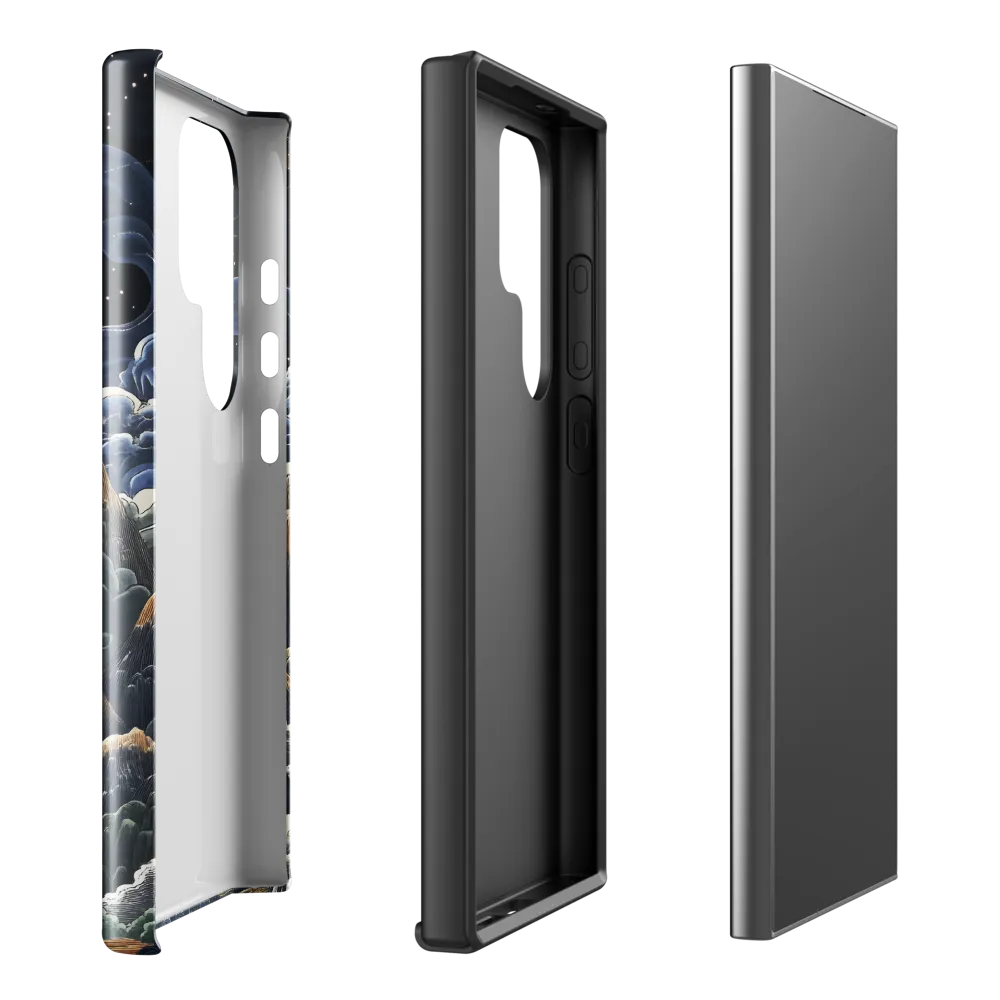 Celestial Harmony: Peaks and Planets | Phone Case |  S24 Ultra | Tough Case | Glossy