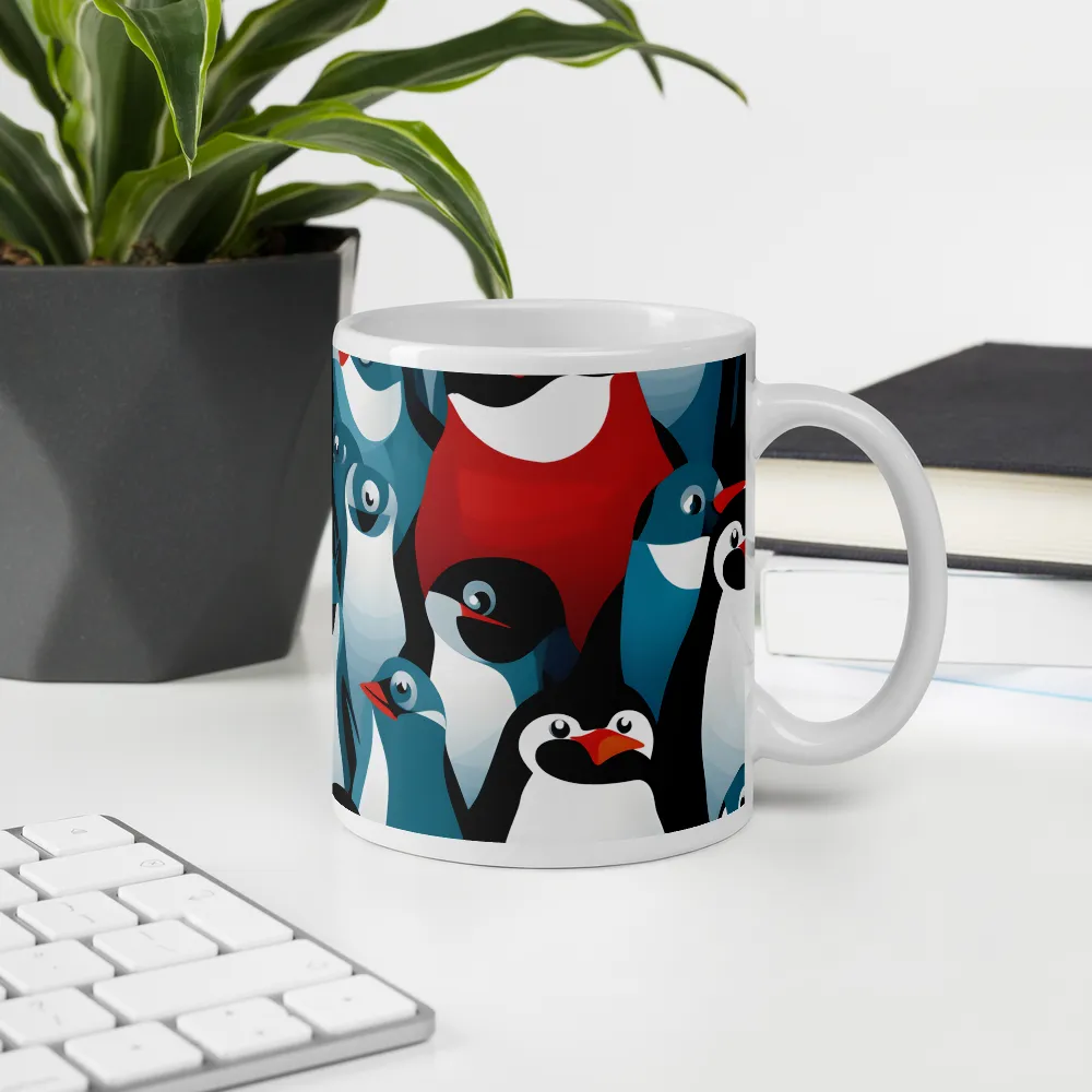 Penguin Parade | Mugs | Multiple Sizes & Colors