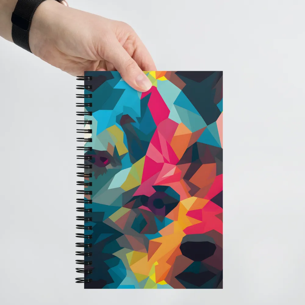 The Colorful Essence of Bears | Spiral Notebook