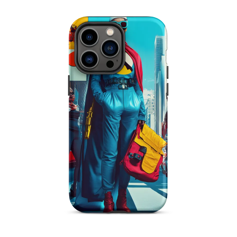 Urban Power: A Superhero's Stance
