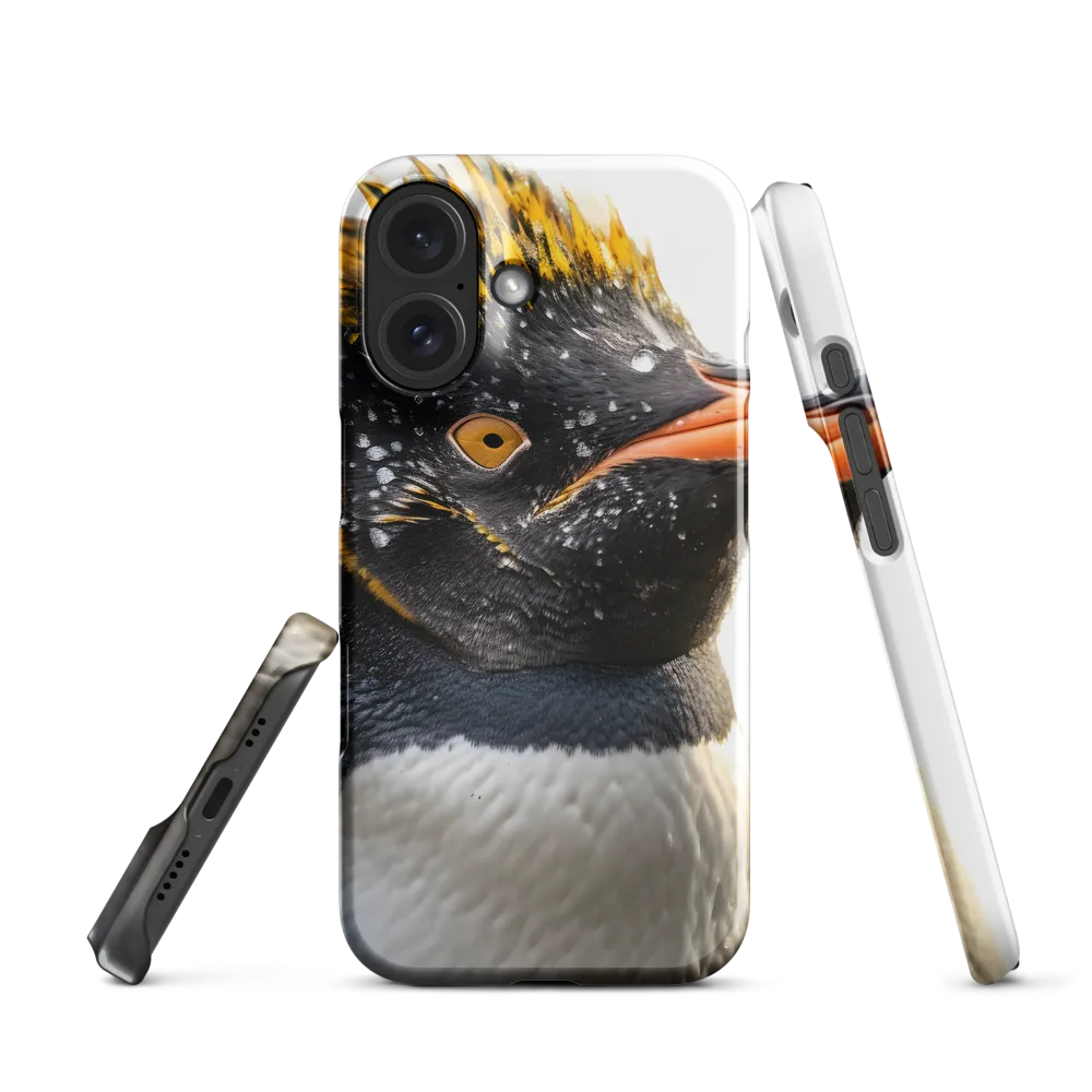 Silent Majesty: A Portrait of the Penguin | Phone Case