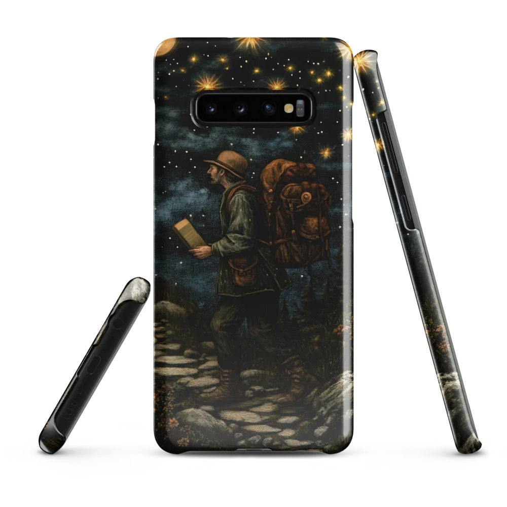 Journey Through a Starry Night | Phone Case |  S10 Plus | Snap Case | Glossy