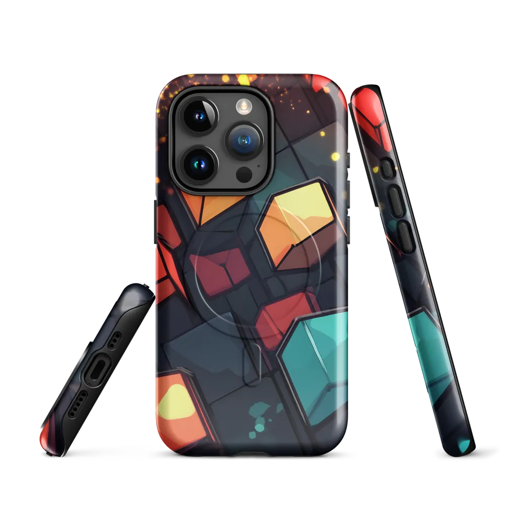 Illuminated Geometry | Phone Case |  15 Pro | MagSafe® Tough Case | Glossy