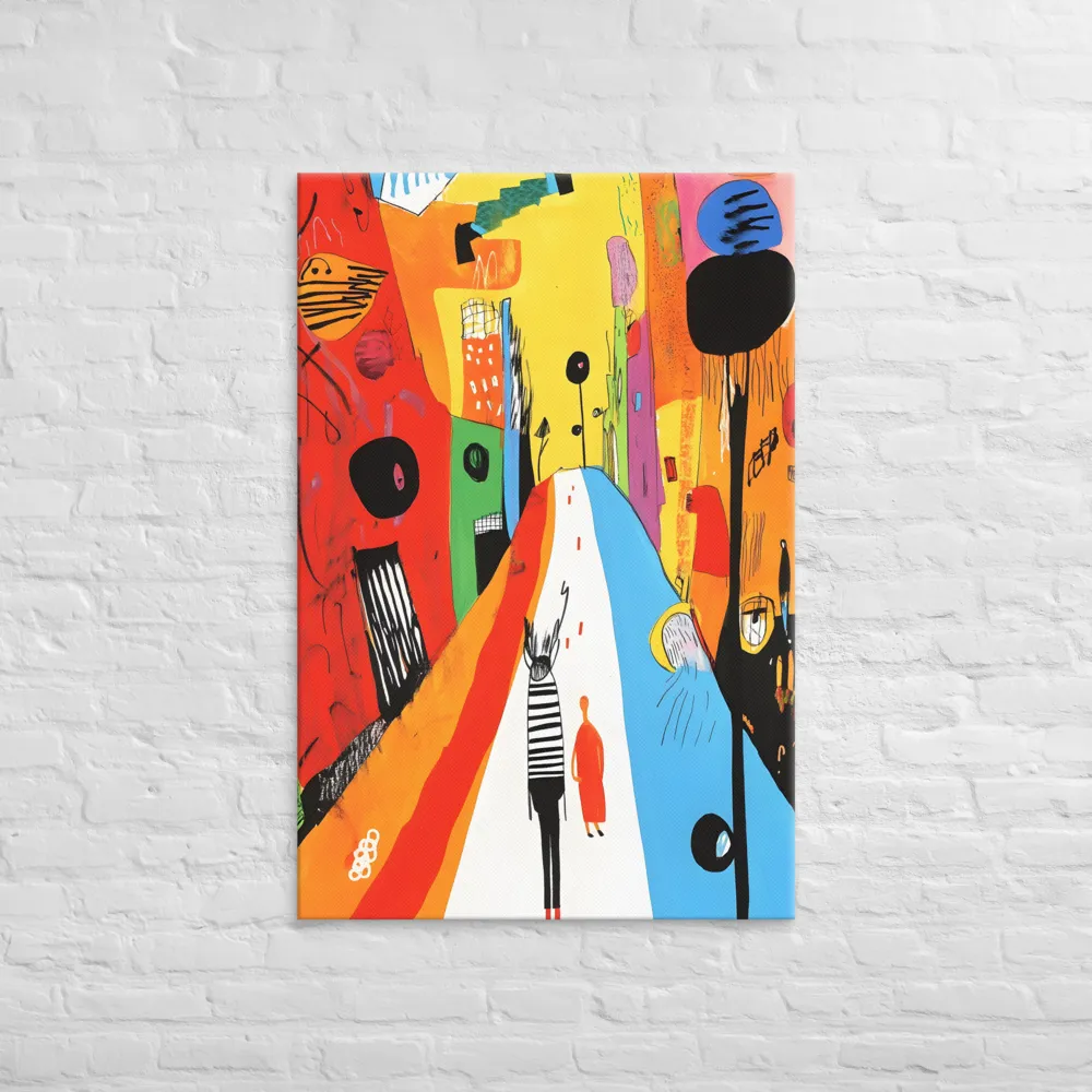 Vibrant Urban Journey | Art Print