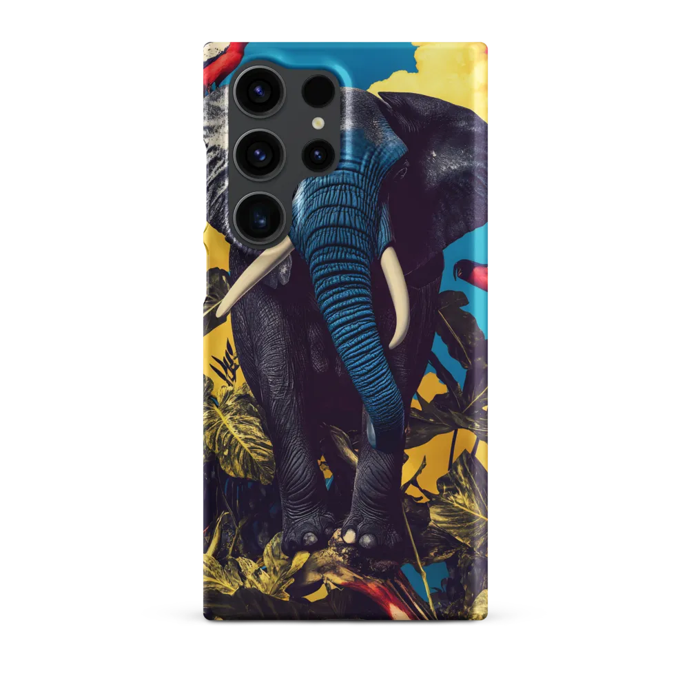Elephant Dreams in Vibrant Colors | Phone Case |  S23 Ultra | Snap Case | Matte