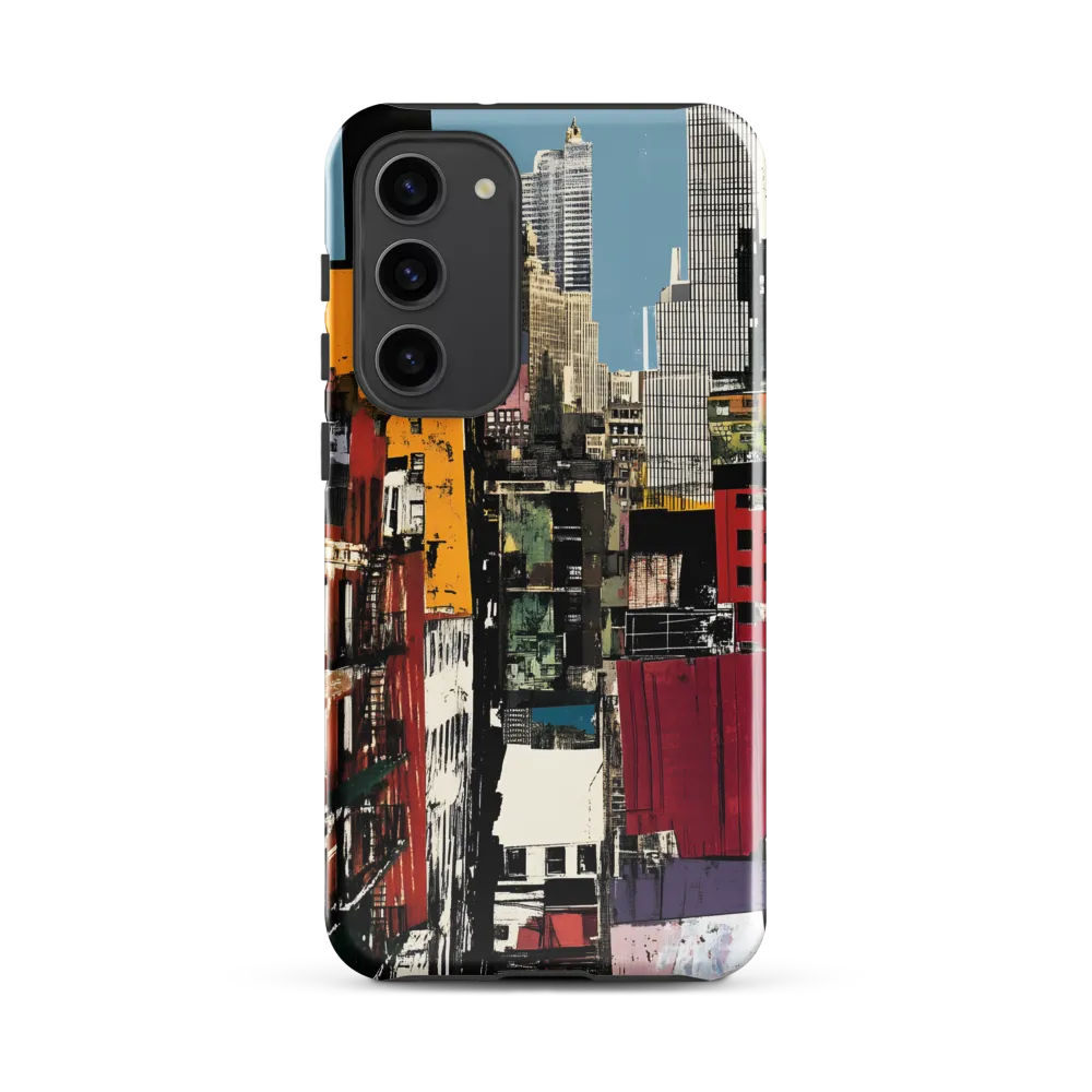 Urban Collage: A Vivid Cityscape