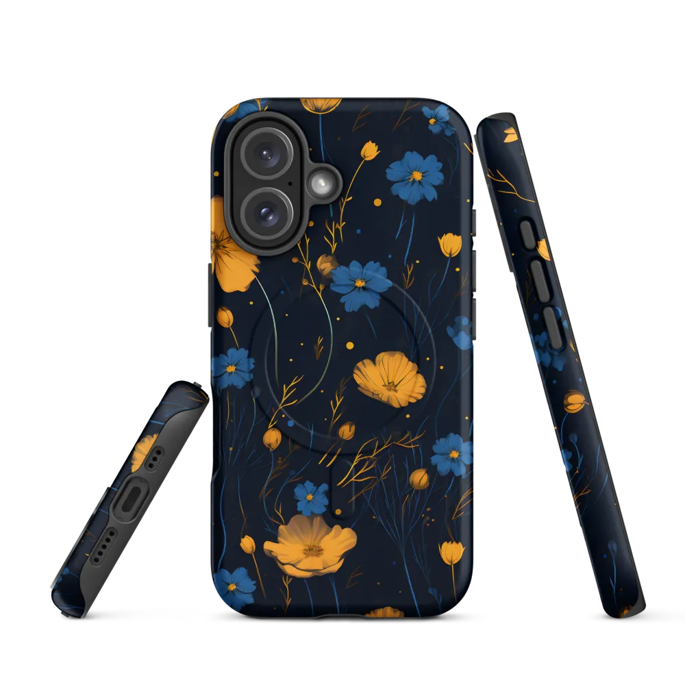 Nocturnal Blossoms | Phone Case |  16 | MagSafe® Tough Case | Matte