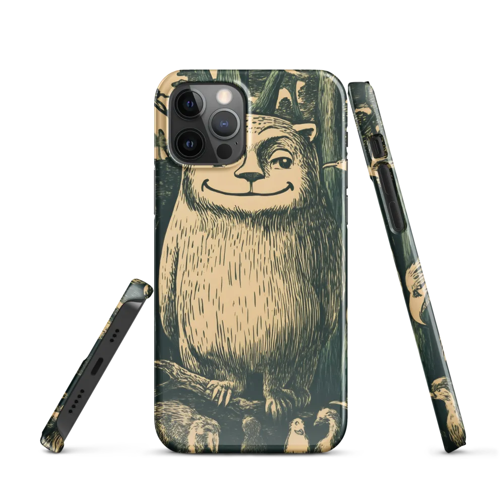Forest Guardian: A Whimsical Encounter | Phone Case |  12 Pro | Snap Case | Glossy
