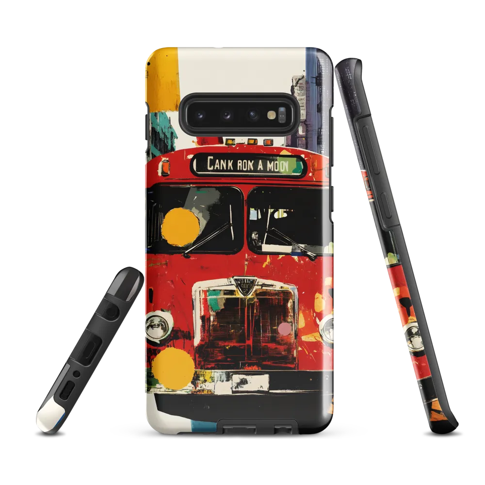 Vibrant City Transit | Phone Case |  S10 Plus | Tough Case | Glossy