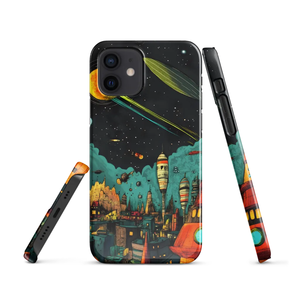 Galactic Cityscape: A Journey Through Imagination