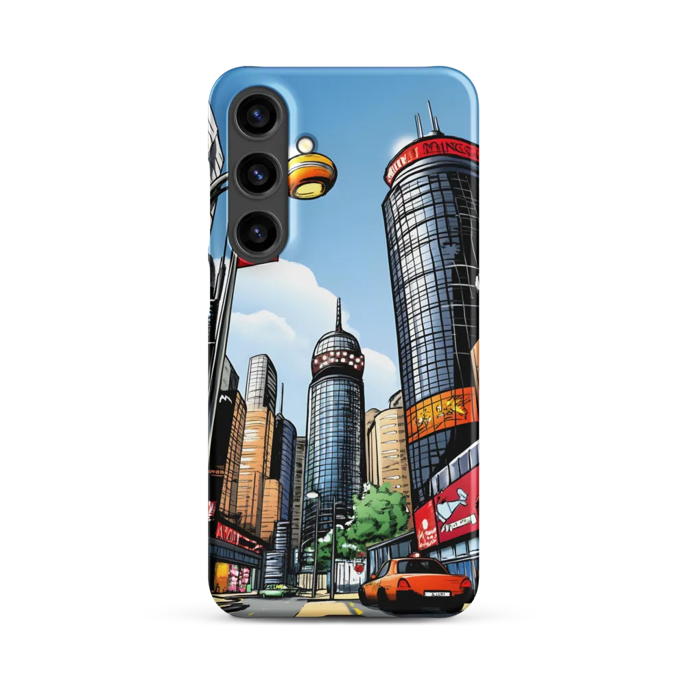 Urban Pulse: A Comic Cityscape