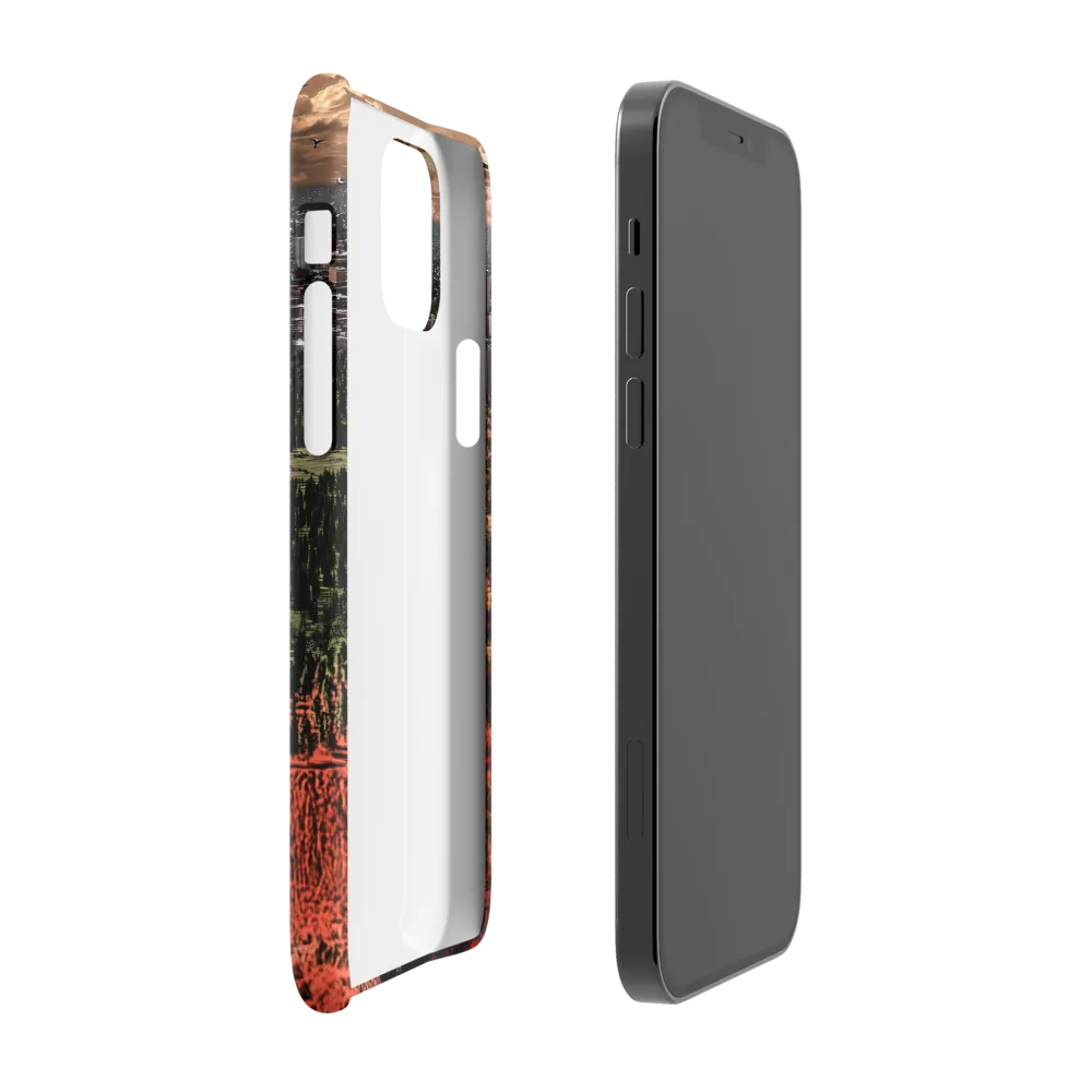 Harmony and Dissonance: A Landscape of Contrasts | Phone Case |  12 | Snap Case | Glossy